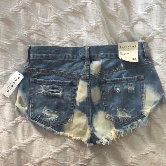 PacSun denim shorts size 5 NWT - Picture 2 of 2